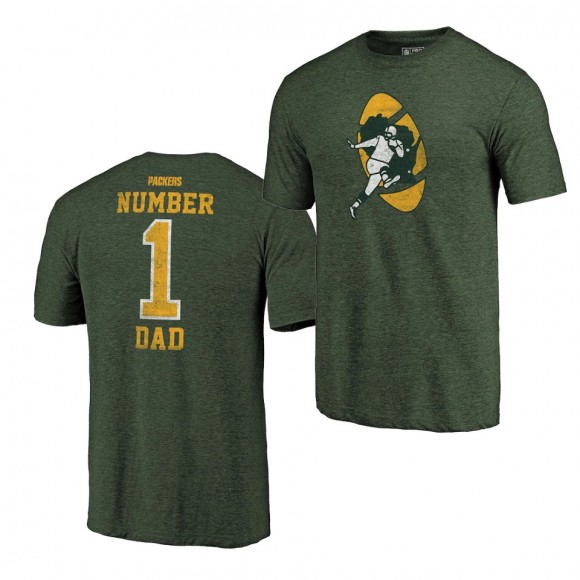 2020 Father's Day T-shirt Packers Green