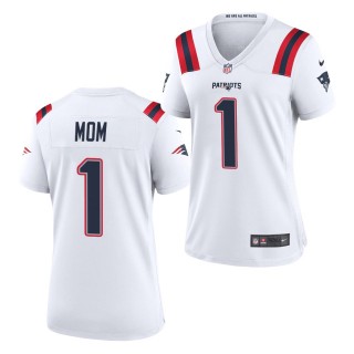 Women Patriots 2021 Mother's Day Jersey #1 Mom White Game