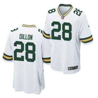 A.J. Dillon Jersey Green Bay Packers 2020 NFL Draft Game - White