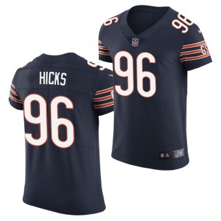 Akiem Hicks Chicago Bears Jersey Navy Elite
