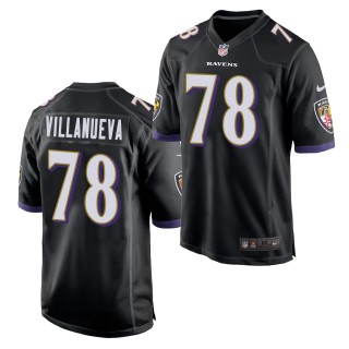 Alejandro Villanueva Jersey Ravens Game Black