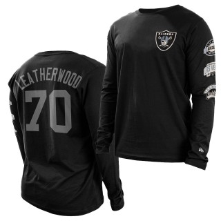 Alex Leatherwood Hype 2-Hit T-Shirt Black Raiders