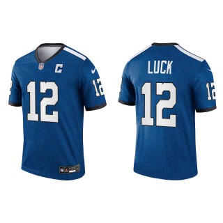 Andrew Luck Indianapolis Colts Royal Indiana Nights Alternate Legend Jersey