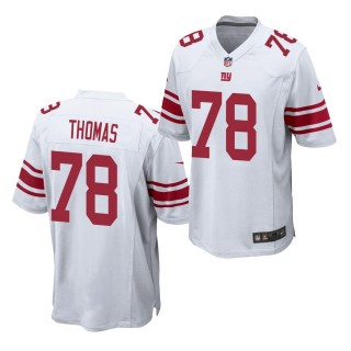 Andrew Thomas #71 New York Giants White Game 2020 NFL Draft Jersey