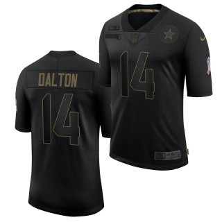 Andy Dalton Salute To Service Jersey Cowboys Black Limited