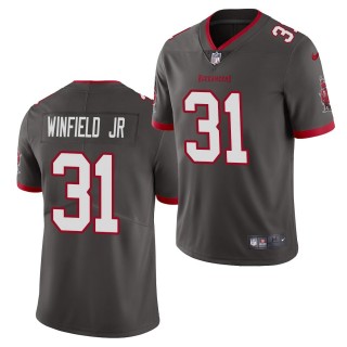 Antoine Winfield Jr. Jersey Buccaneers Pewter 2020 NFL Draft Alternate Vapor Limited
