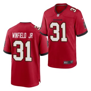 Antoine Winfield Jr. Jersey Buccaneers Red 2020 NFL Draft Game