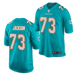 Austin Jackson #73 Miami Dolphins Aqua Game 2020 NFL Draft Jersey
