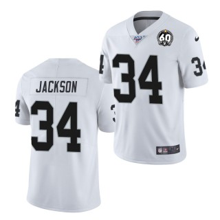 Bo Jackson 60th Anniversary Jersey Raiders - White