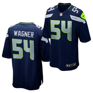 Bobby Wagner Seahawks Jersey Navy Game