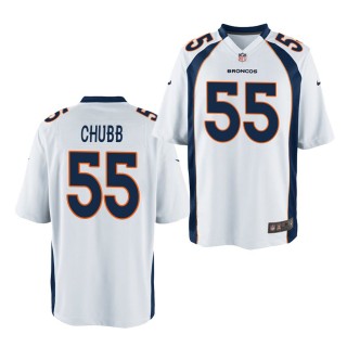 Bradley Chubb Denver Broncos White Game Jersey