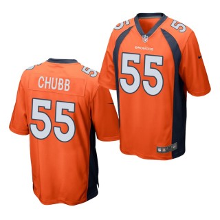 Bradley Chubb Denver Broncos Orange Game Jersey