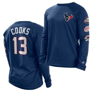 Brandin Cooks Hype 2-Hit T-Shirt Navy Texans