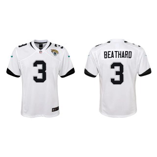 C.J. Beathard Youth Jacksonville Jaguars White Game Jersey