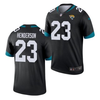 C.J. Henderson Jacksonville Jaguars Black Legend 2020 NFL Draft Jersey