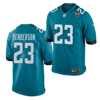 C.J. Henderson #23 Jacksonville Jaguars Teal Game 2020 NFL Draft Jersey