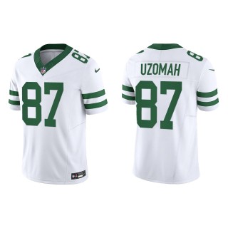 C.J. Uzomah Jets White Legacy Vapor F.U.S.E. Limited Jersey