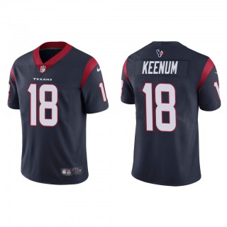 Case Keenum Navy Vapor Limited Jersey