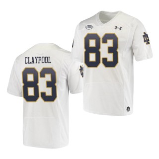 Chase Claypool Replica Jersey Notre Dame Fighting Irish White College Football Playoff