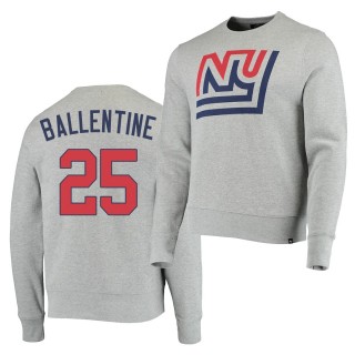 Giants Corey Ballentine Sweatshirt Historic Logo Gray Imprint Headline