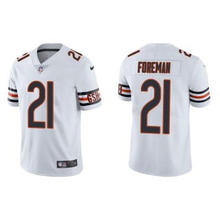 Bears D'Onta Foreman White Vapor Limited Jersey