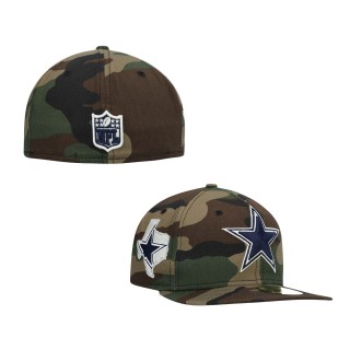 Dallas Cowboys Camo Team State Clip 59FIFTY Fitted Hat