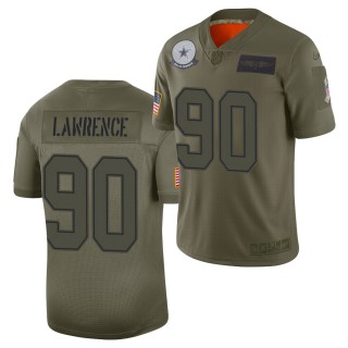 Dallas Cowboys Demarcus Lawrence #90 Camo 2019 Salute to Service Jersey