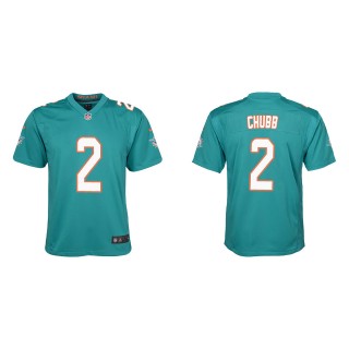 Youth Miami Dolphins Bradley Chubb Aqua Game Jersey