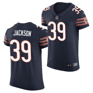 Eddie Jackson Chicago Bears Jersey Navy Elite