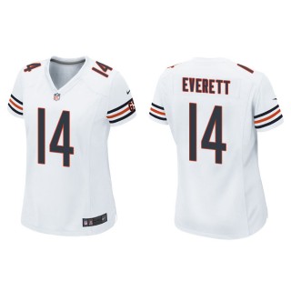 Women's Gerald Everett Bears White Game Jersey