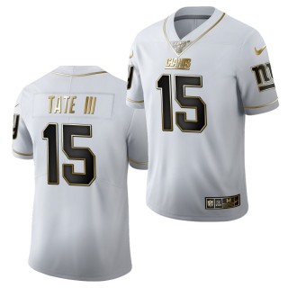New York Giants Golden Tate III #15 White 100th Season Jersey