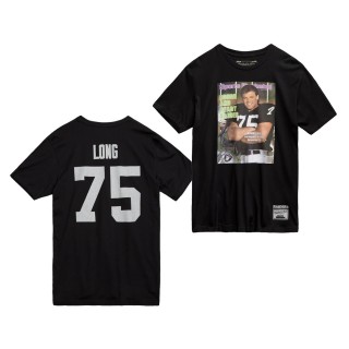 Howie Long Player Graphic T-shirt Raiders Black