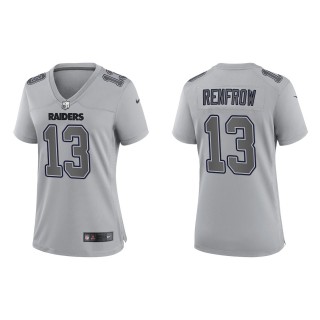 Hunter Renfrow Women's Las Vegas Raiders Gray Atmosphere Fashion Game Jersey