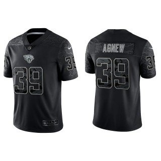 Jamal Agnew Jacksonville Jaguars Black Reflective Limited Jersey