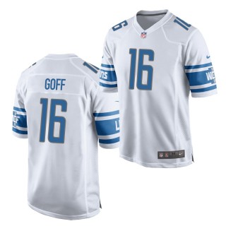 Jared Goff Lions Jersey White Game