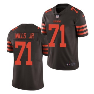 Jedrick Wills Jr. Cleveland Browns Brown Color Rush Limited 2020 NFL Draft Jersey