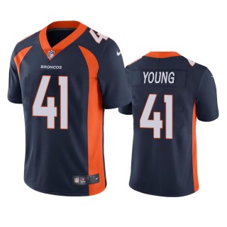 Broncos Kenny Young Navy Vapor Limited Jersey