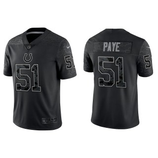Kwity Paye Indianapolis Colts Black Reflective Limited Jersey