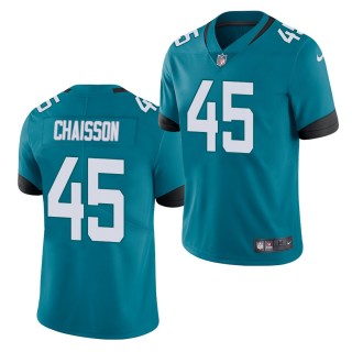 K’Lavon Chaisson #45 Jacksonville Jaguars Teal Color Rush Limited 2020 NFL Draft Jersey