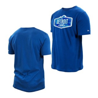 Lions T-Shirt 2021 NFL Draft Blue Hook