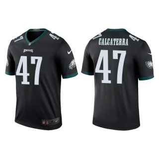 Men's Eagles Grant Calcaterra Black Legend Jersey