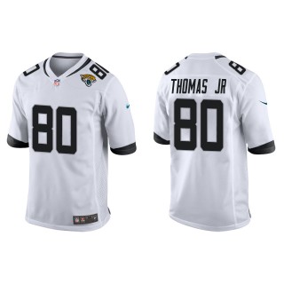 Jaguars Brian Thomas Jr. White Game Jersey