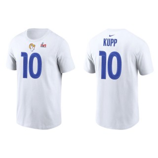 Cooper Kupp Rams Super Bowl LVI  Men's White T-Shirt