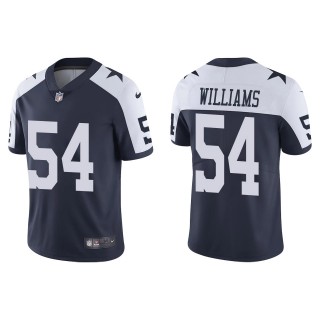 Men's Cowboys Sam Williams Navy 2022 NFL Draft Alternate Vapor Limited Jersey
