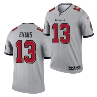 Buccaneers Mike Evans 2021 Inverted Legend Gray Jersey