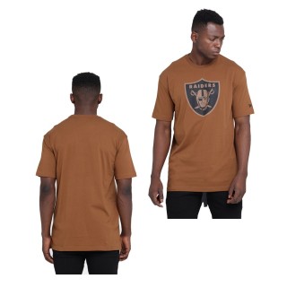 Raiders Team Logo T-Shirt Brown