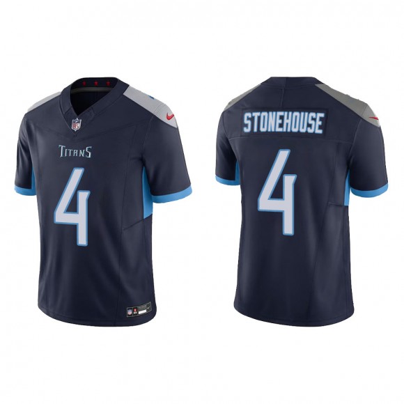 Ryan Stonehouse Tennessee Titans Navy Vapor F.U.S.E. Limited Jersey