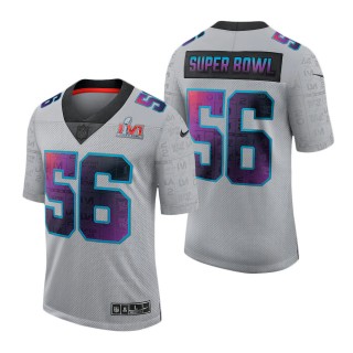 Men's Super Bowl LVI Nike Gray Limited Jersey