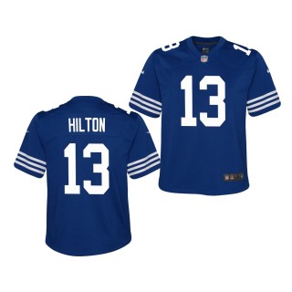 Youth T.Y. Hilton 2021 Throwback Jersey Colts Royal Game