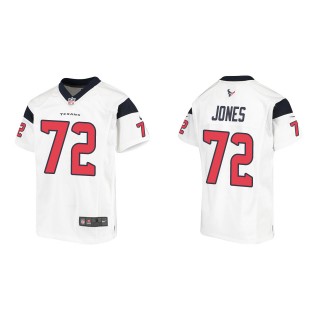 Youth Josh Jones Texans White Game Jersey